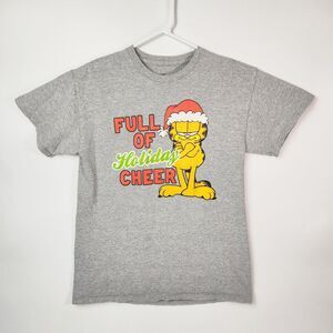 Garfield Shirt Unisex M Christmas Holiday Event Piece Festive Stocking Stuffer‎